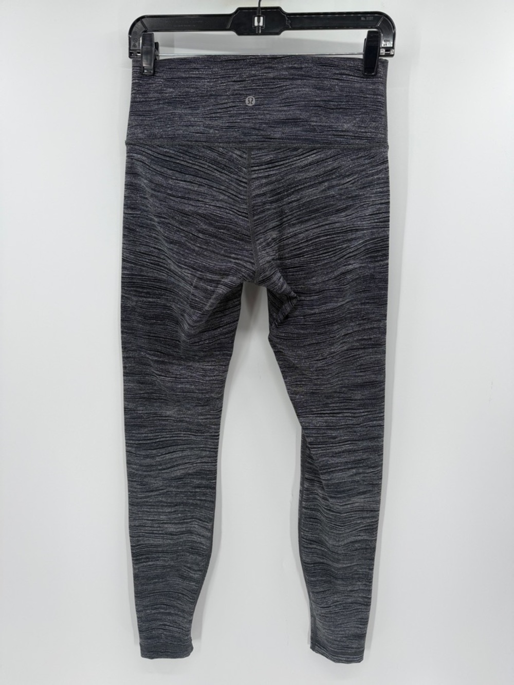 Lululemon Wunder Under Hi-Rise Tight - Bit Point Ice Grey Black - 8 - Picture 7 of 7